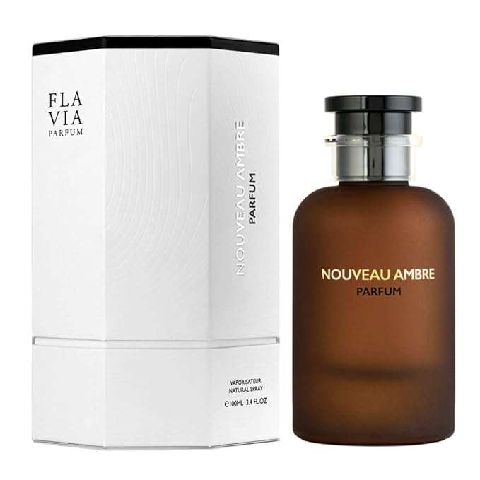 Flavia Nouveau Ambre Perfume para hombres y mujeres Edp 3.4 fl oz